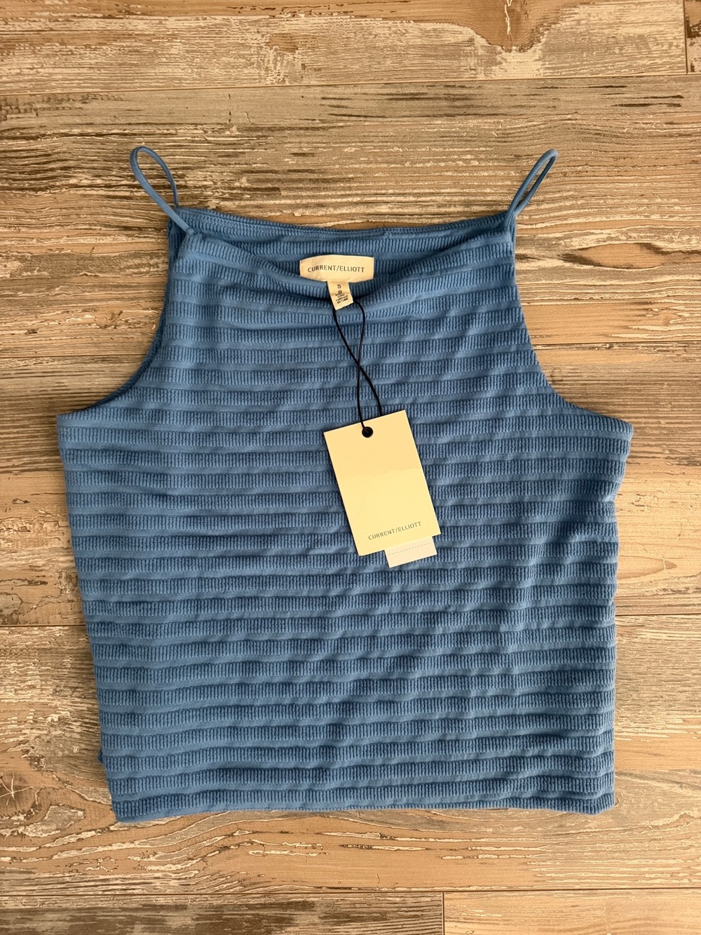 NWT Current/Elliott Sky Blue Cropped Cami